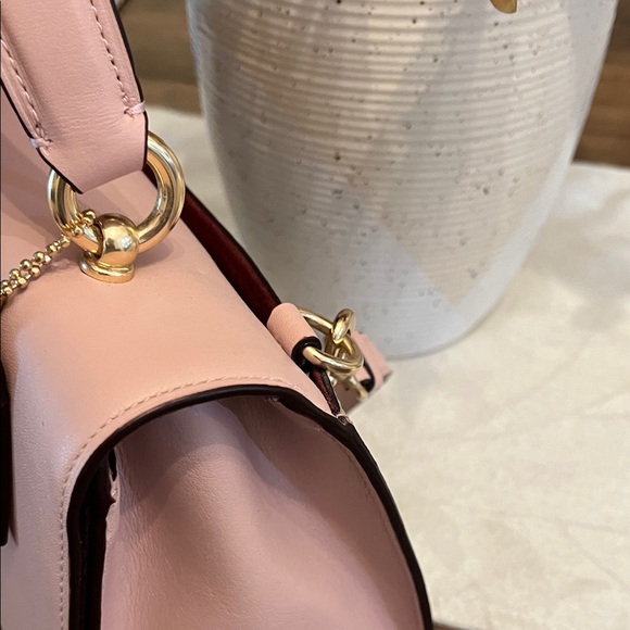 Coach Blush Pink and Beige Shoulder Bag main image 12